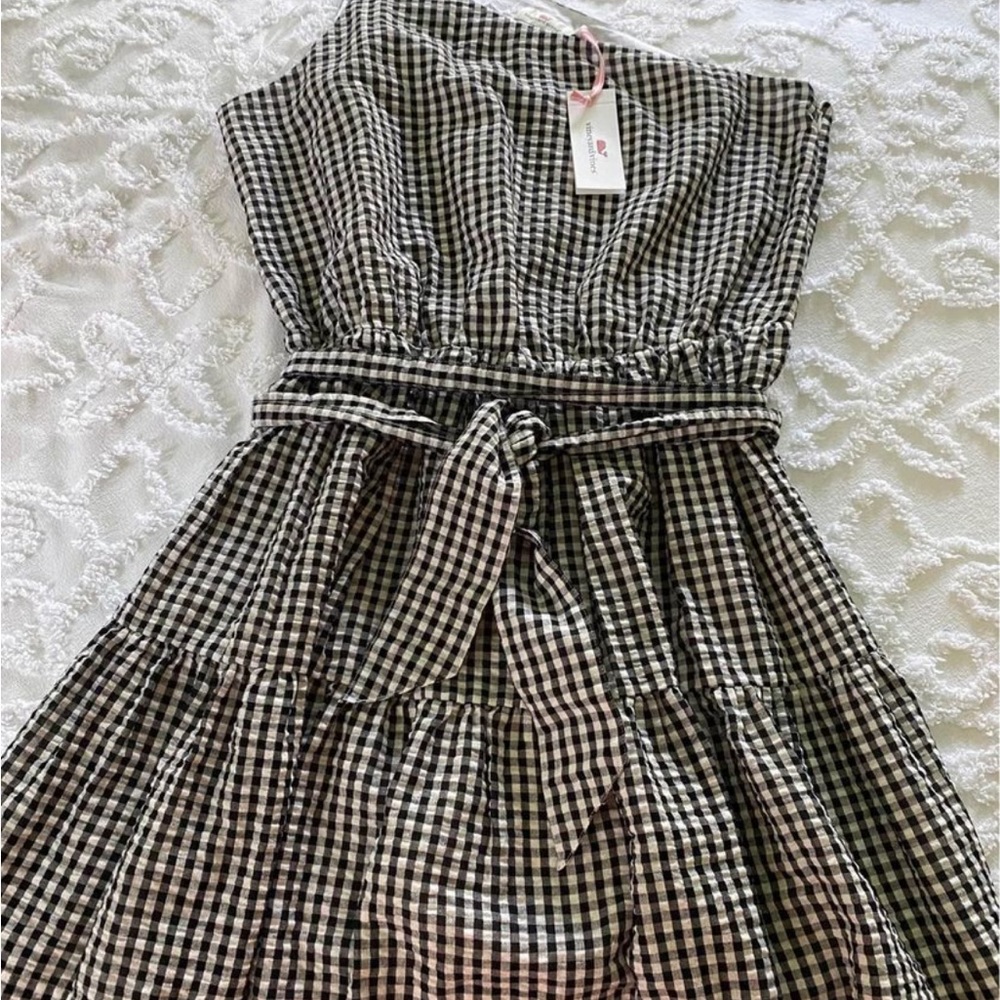 Vineyard vines one shoulder dress sz14 - Picture 2 of 3